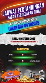 LURAH CUP BOLA VOLI KEEMPAT KALURAHAN KARANGMOJO MEMASUKI 8 BESAR-2